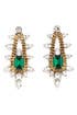 Old School Glamour Earrings by Elizabeth Cole