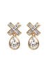 Crystal Marks the Spot Earring by Oscar de la Renta