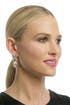 Crystal Marks the Spot Earring by Oscar de la Renta