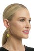 Daisy Drop Earrings by Oscar de la Renta