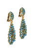 Ocean Pave Bouquet Earring by Oscar de la Renta