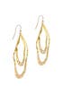 Double Loop Pave Encrusted Earring by Alexis Bittar