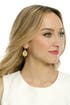 Gold Pave Teardrop Earring by Alexis Bittar