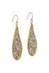 Pave Teardrop Earring by Alexis Bittar
