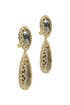 Pyrite Crystal Cave Earrings by Alexis Bittar