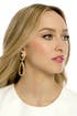 Pyrite Crystal Cave Earrings by Alexis Bittar