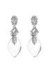Glass Slipper Earrings by Alexis Bittar