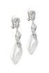 Glass Slipper Earrings by Alexis Bittar