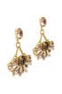Lotus Pendant Earrings by Anton Heunis