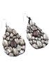 Hematite Glitzy Glam Earrings by AV Max