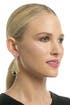 Pleated Deco Fan Earring by AV Max
