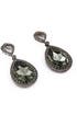 Smokey Drop Earrings by Azaara