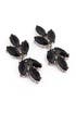 Black Spade Earrings by Badgley Mischka Jewelry