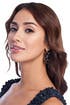 Black Spade Earrings by Badgley Mischka Jewelry