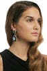 Blue Ice Crystal Earrings by Badgley Mischka Jewelry