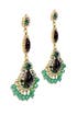 Entrancing Emerald Earrings by Badgley Mischka Jewelry