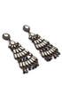 Tiered Deco Earrings by Badgley Mischka Jewelry