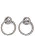 Pave Double Hoop Earrings by CC Skye
