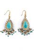 Firozi Drops by Chamak by Priya Kakkar