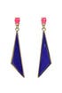 Pink & Blue Geo Drops by Cinder & Charm