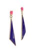 Pink & Blue Geo Drops by Cinder & Charm