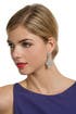 Antique Crystal Fab Drop Earrings by Ciner
