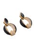 Oval Link Earrings by Ciner