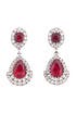 Royal Ruby Earrings by Ciner