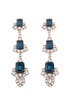 Sapphire Diana Drop Earrings by Ciner
