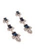 Sapphire Diana Drop Earrings by Ciner