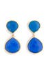Cerulean Droplet Earrings by Coralia Leets
