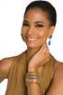 Cerulean Droplet Earrings by Coralia Leets