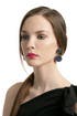 Sapphire Druzy Earrings by Coralia Leets