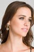 Smokey Droplet Earrings by Coralia Leets