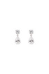 Petite Crystal Tear Earrings by Crislu