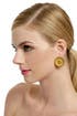 Vintage Chanel Round CC Earring by Decades Vintage