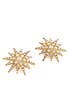 Fireburst Earrings by Elizabeth Cole
