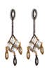Chain Gang Earrings by Erickson Beamon