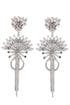 China Club Crystal Earrings by Erickson Beamon