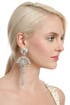 China Club Crystal Earrings by Erickson Beamon