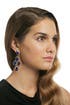 Royal Blue Duchess Earring by Erickson Beamon