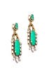 Yours to Keep Emerald Earrings by Erickson Beamon