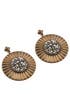Helios Disc Earrings by Gerard Yosca