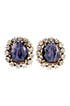 Regal Amethyst Earrings by Gerard Yosca