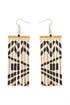 Gold Metal Fringe Earrings by House of Harlow 1960