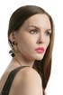 Multi Stone Geo Earrings by Kara Ross