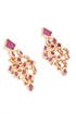 Pink Dragon Earrings by Kara Ross