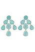 Aqua Kate Chandelier Earrings by kate spade new york accessories