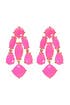 Hot Pink Statement Earrings by kate spade new york accessories