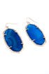 Danielle Blue Agate Earrings by Kendra Scott